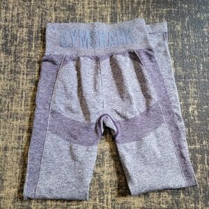 Gymshark Heathered Purple Leggings